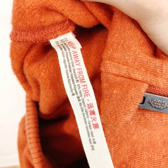 Free People Break Away High Rise Sweatpants Orange - Picture 10 of 10